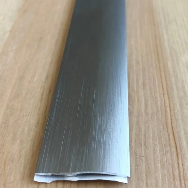 26mm Brushed Aluminium Door Floor Bar Edge Trim Threshold Ramp