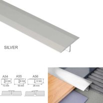 26mm Anodised Aluminium Threshold Trim T Bar Transition Trim For Tiles