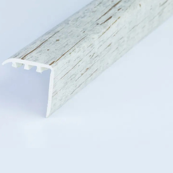 30 x 30mm UPVC Wood Effect Stair Edge Nosing -Trim- Edging Nosing 