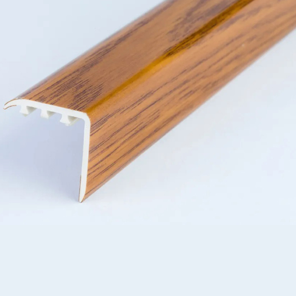 30 x 30mm UPVC Wood Effect Stair Edge Nosing -Trim- Edging Nosing 