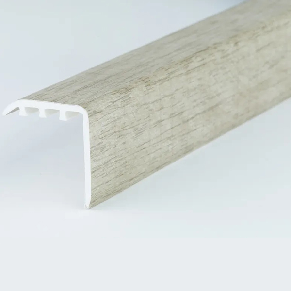 30 x 30mm UPVC Wood Effect Stair Edge Nosing -Trim- Edging Nosing 