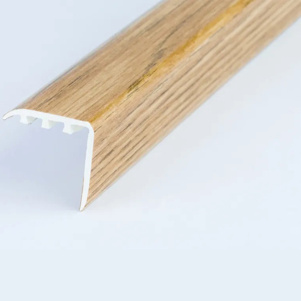 30 x 30mm UPVC Wood Effect Stair Edge Nosing -Trim- Edging Nosing 