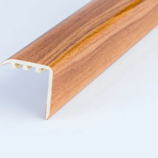 30 x 30mm UPVC Wood Effect Stair Edge Nosing -Trim- Edging Nosing 