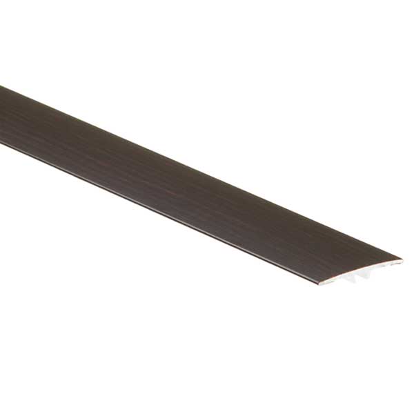 35mm Flat Aluminium Wood Effect Door Edging Bar Trim Threshold Laminate