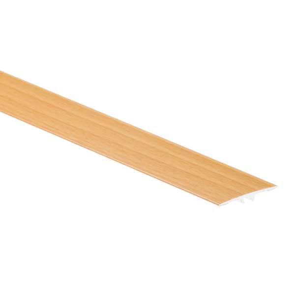 35mm Flat Aluminium Wood Effect Door Edging Bar Trim Threshold Laminate