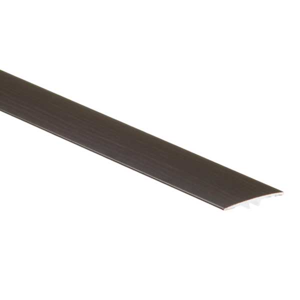 35mm Flat Aluminium Wood Effect Door Edging Bar Trim Threshold Laminate