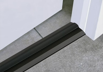 Complete guide to door thresholds showing different threshold types for UK homes