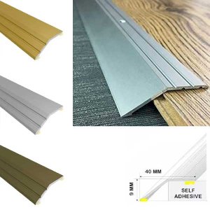 Aluminium Door Trim Self Adhesive For Laminate Floors at Different Levels 
