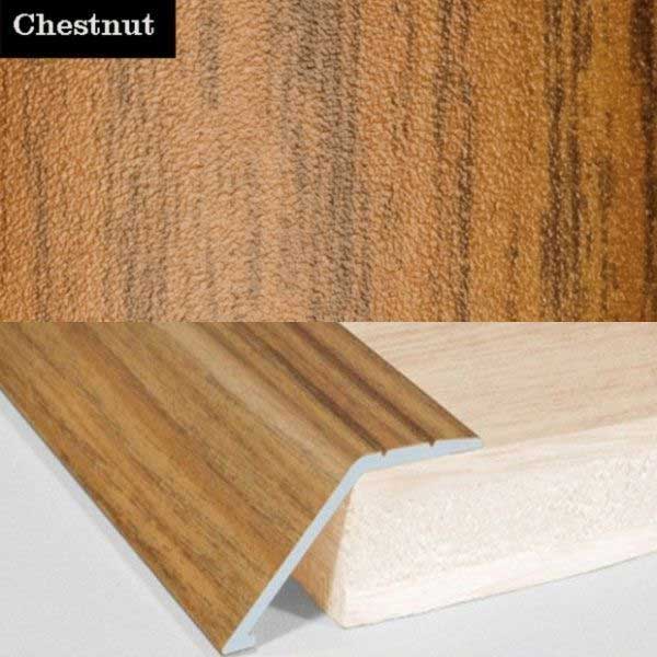 Aluminium Wood Effect Door Floor Trim Carpet Threshold Ramp