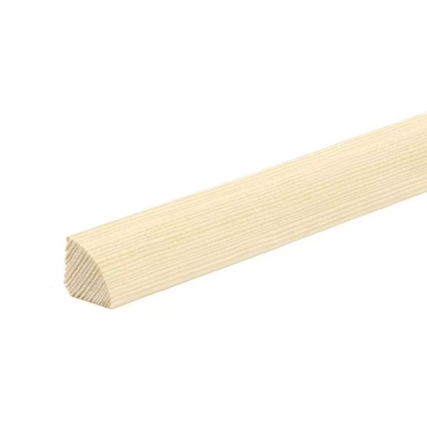 Decorative Beading Pine Wood Moulding Flooring Edging Quadrant Strip