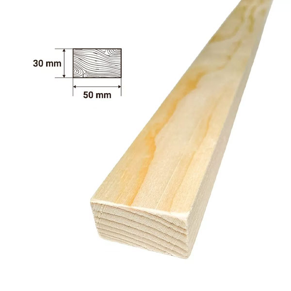 Decorative Moulding PSE Timber Pinewood Treated Wood Pine Battens