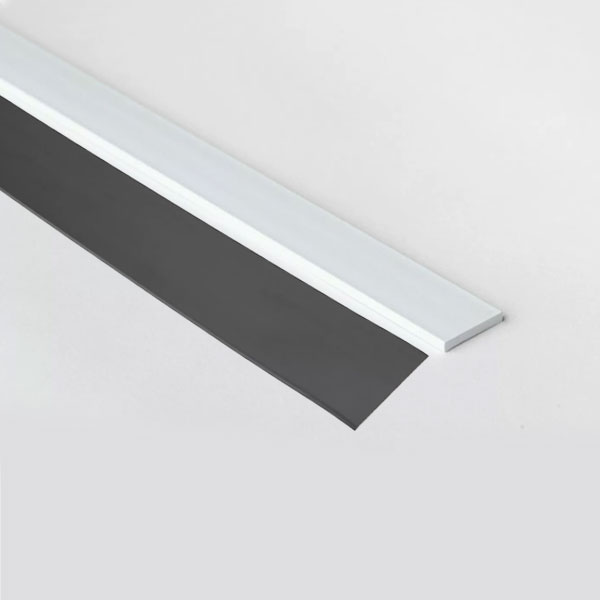  Durable PVC Flat Bar 1m Long Architrave Cover