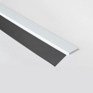  Durable PVC Flat Bar 1m Long Architrave Cover