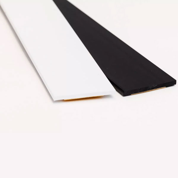 Durable Self Adhesive PVC Flat Architrave Trim - 1m Long