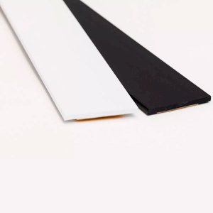 Durable Self Adhesive PVC Flat Architrave Trim - 1m Long