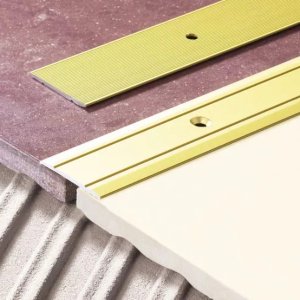 Flat Aluminium Door Floor Edging Bar Trim Threshold