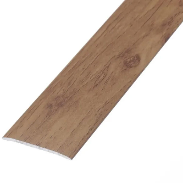 37mm Flat Cover Plate Stick Down Threshold Door Bars Profile Edge Strip For Wood & Tile Flooring