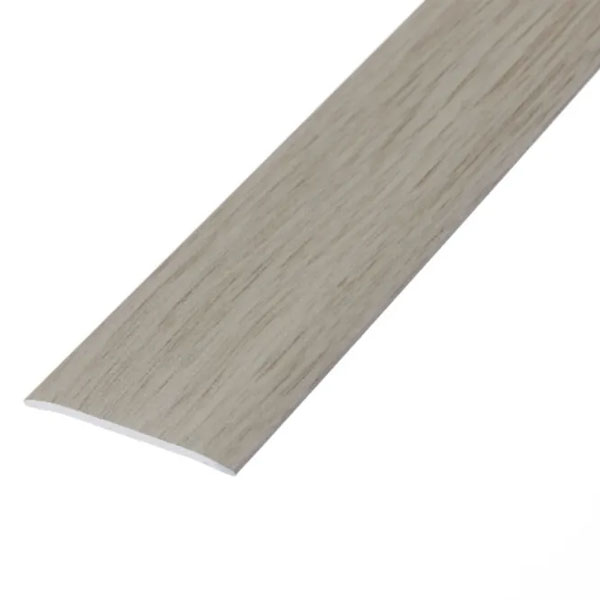 37mm Flat Cover Plate Stick Down Threshold Door Bars Profile Edge Strip For Wood & Tile Flooring