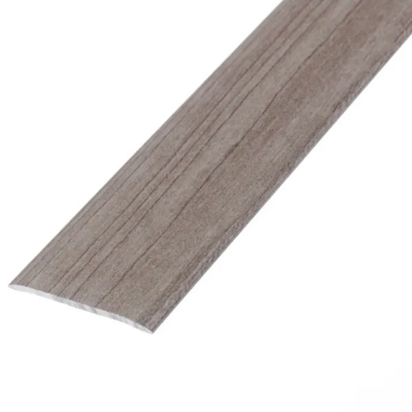 37mm Flat Cover Plate Stick Down Threshold Door Bars Profile Edge Strip For Wood & Tile Flooring