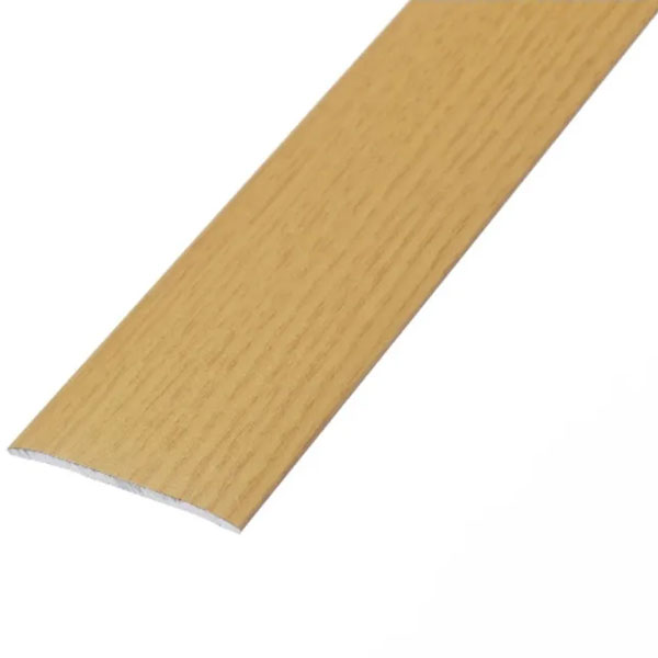 37mm Flat Cover Plate Stick Down Threshold Door Bars Profile Edge Strip For Wood & Tile Flooring