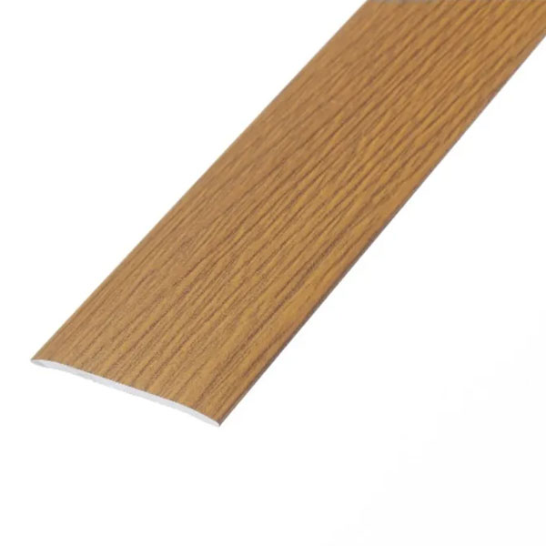 37mm Flat Cover Plate Stick Down Threshold Door Bars Profile Edge Strip For Wood & Tile Flooring