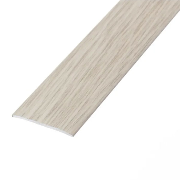 37mm Flat Cover Plate Stick Down Threshold Door Bars Profile Edge Strip For Wood & Tile Flooring
