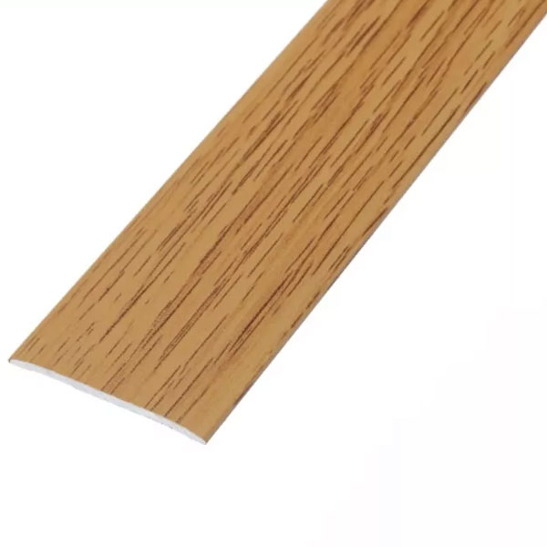 37mm Flat Cover Plate Stick Down Threshold Door Bars Profile Edge Strip For Wood & Tile Flooring