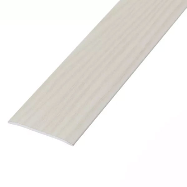 37mm Flat Cover Plate Stick Down Threshold Door Bars Profile Edge Strip For Wood & Tile Flooring