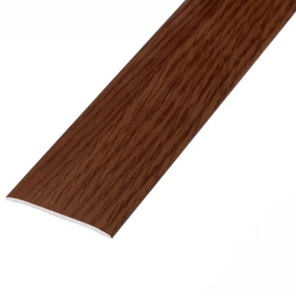 37mm Flat Cover Plate Stick Down Threshold Door Bars Profile Edge Strip For Wood & Tile Flooring