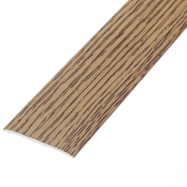 37mm Flat Cover Plate Stick Down Threshold Door Bars Profile Edge Strip For Wood & Tile Flooring