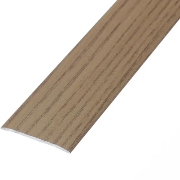 37mm Flat Cover Plate Stick Down Threshold Door Bars Profile Edge Strip For Wood & Tile Flooring