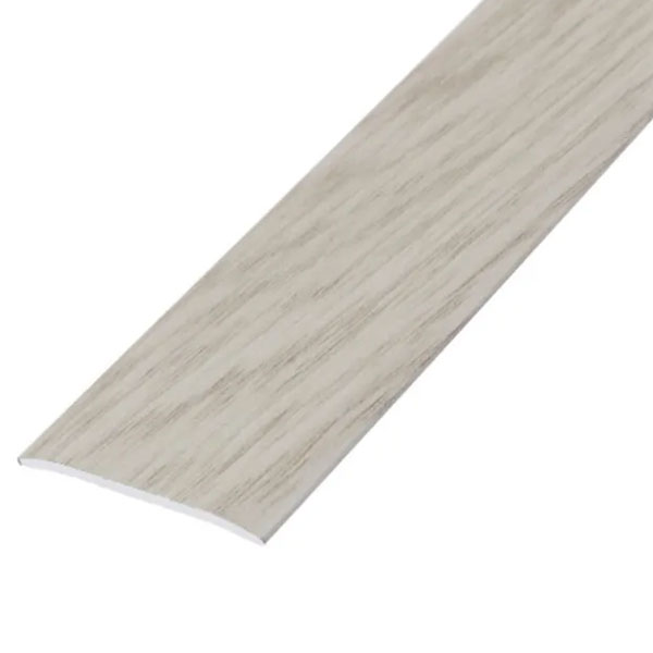 37mm Flat Cover Plate Stick Down Threshold Door Bars Profile Edge Strip For Wood & Tile Flooring