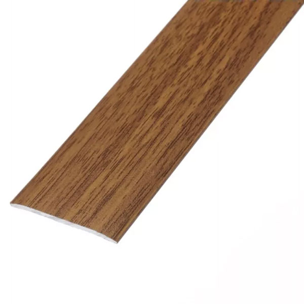 37mm Flat Cover Plate Stick Down Threshold Door Bars Profile Edge Strip For Wood & Tile Flooring