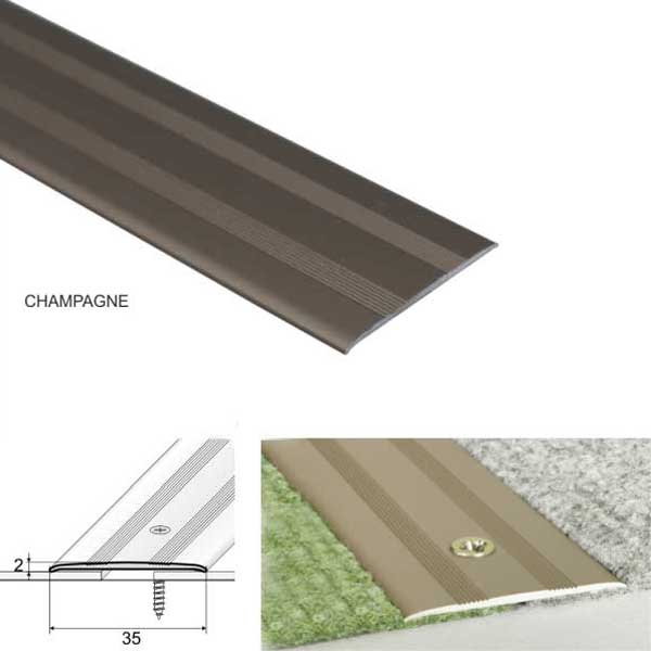 Heavy Duty Aluminum Door Threshold For Carpet Floor