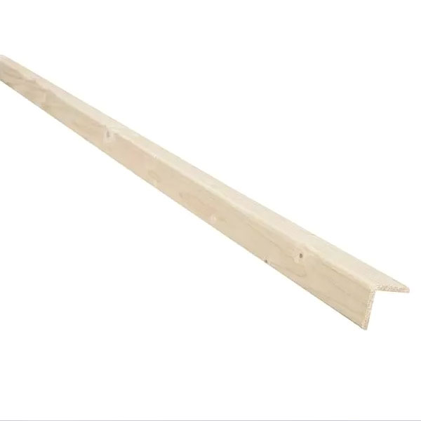 Moulding Beading Wooden Timber Edging 2.4m Long Angle Pine Corner Trim 