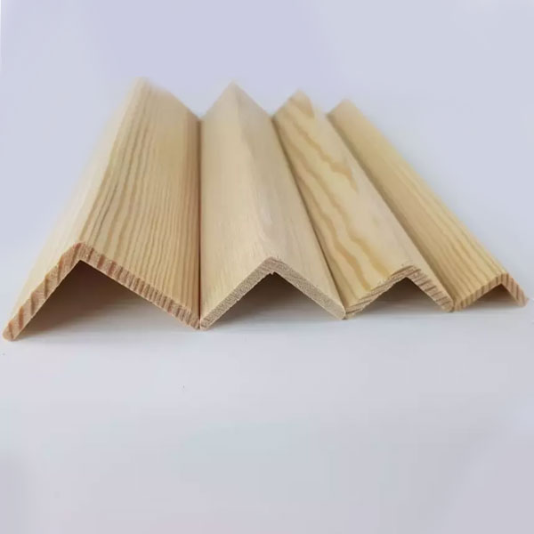 Moulding Beading Wooden Timber Edging 2.4m Long Angle Pine Corner Trim 