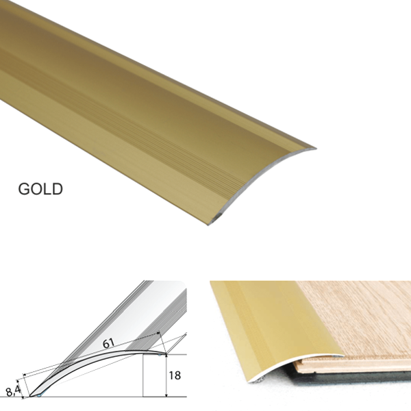 Self Adhesive Door Floor Trim Aluminium Door Thresholds