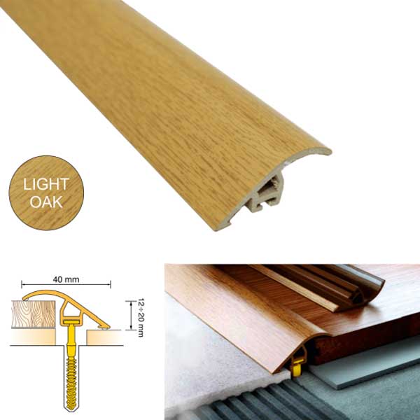 UPVC Wood Effect Door Threshold
